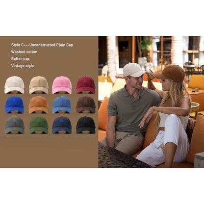 Verstellbare Baseball Cap Unisex – Atmungsaktiv & Sportlich