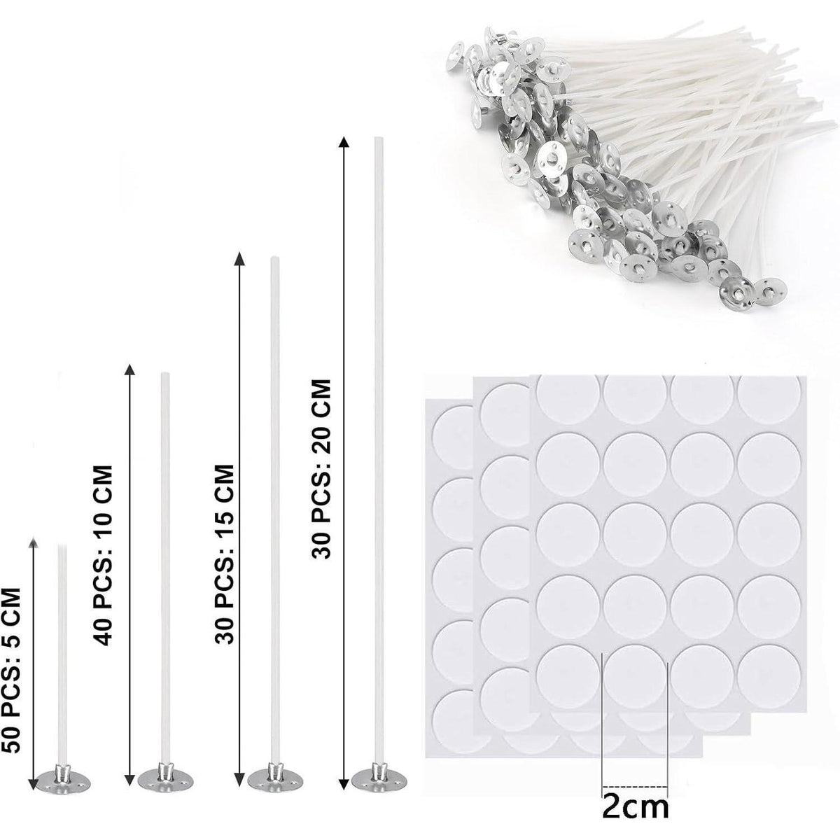 Kerzen selber machen Set – DIY Bastelkit mit Zubehör