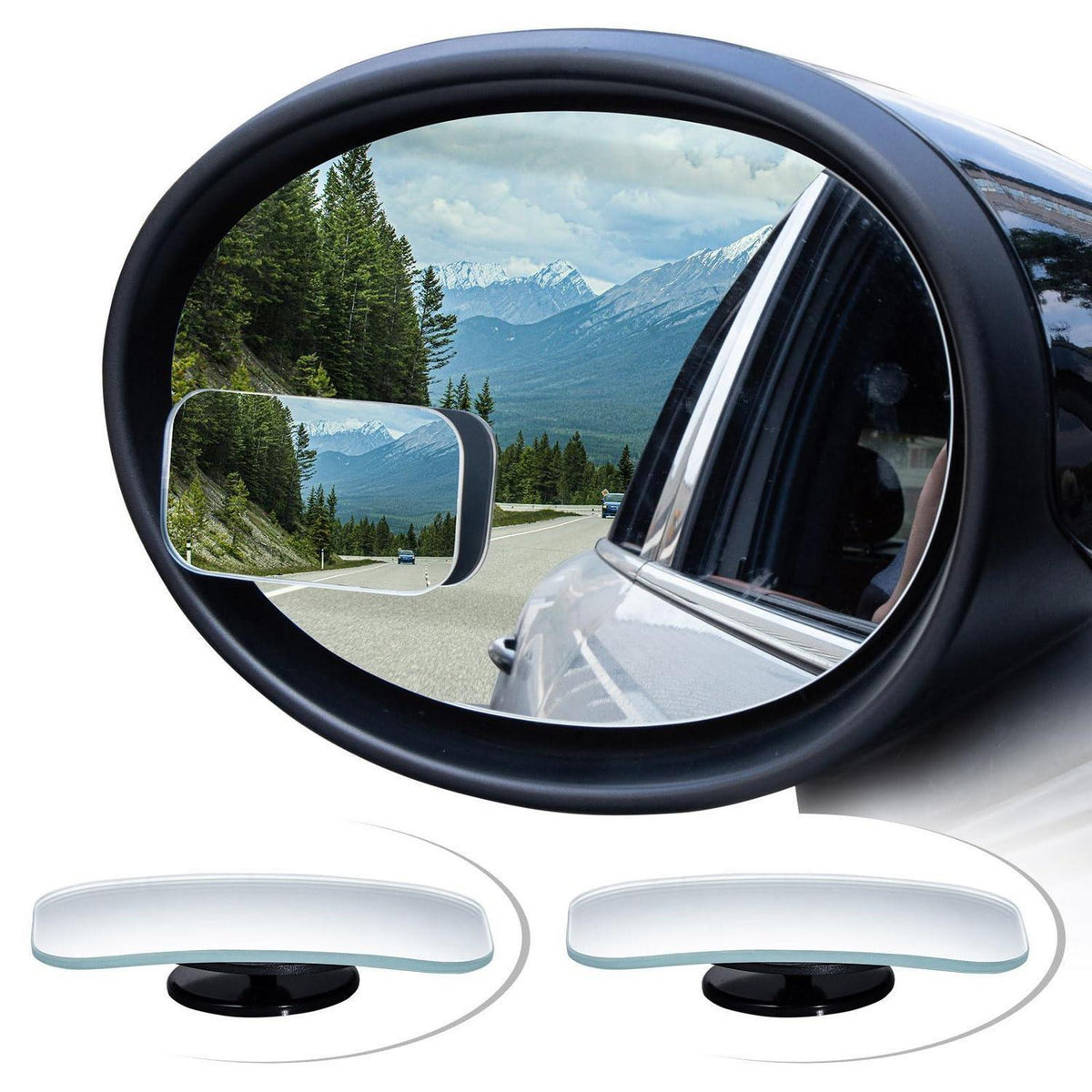 Toter-Winkel-Spiegel Auto 360° drehbar, verstellbar