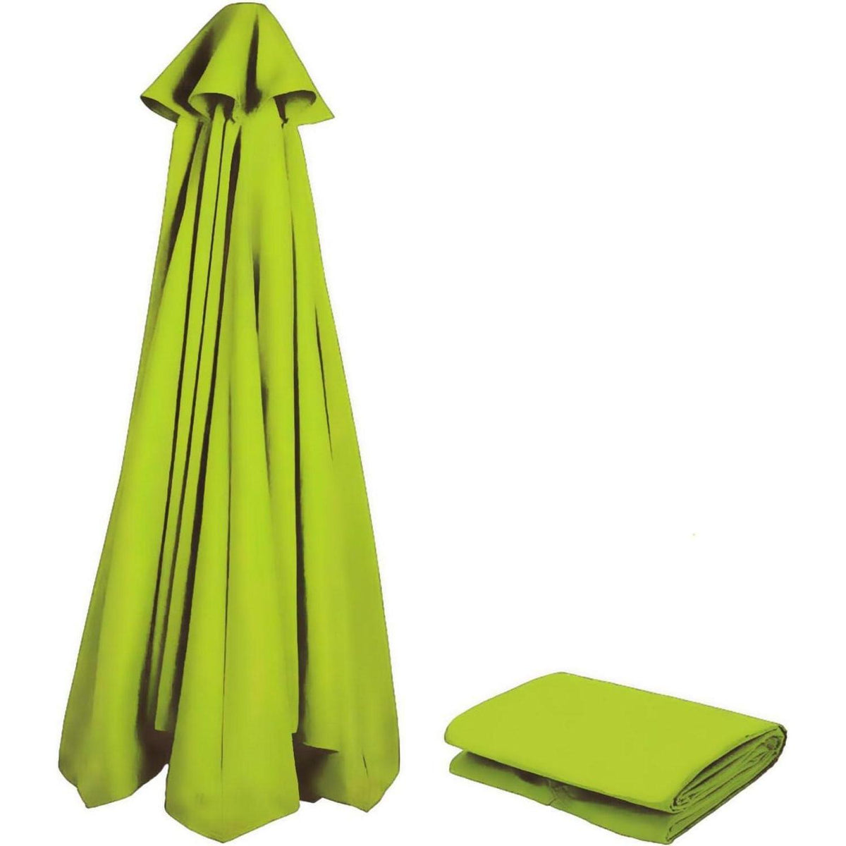 Sonnenschirm Ersatzbezug 3m-350cm UV80+ Anthrazit/Beige/Grün