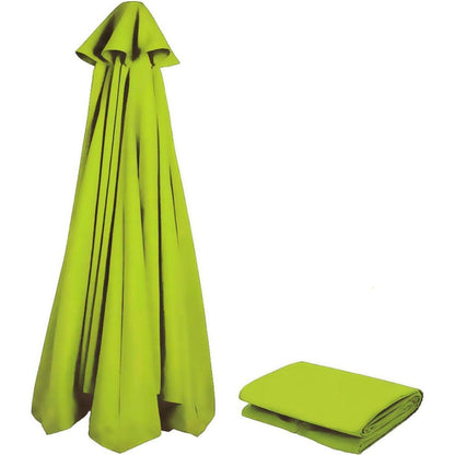 Sonnenschirm Ersatzbezug 3m-350cm UV80+ Anthrazit/Beige/Grün