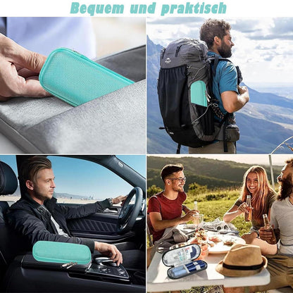 Insulinkühltasche für Reisen – Mit 2 Kühlakkus