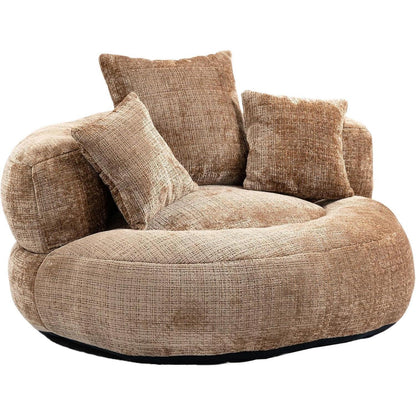 Lazy Sitzsack mit hoher Lehne – Bequemer Lounger für Wohnzimmer