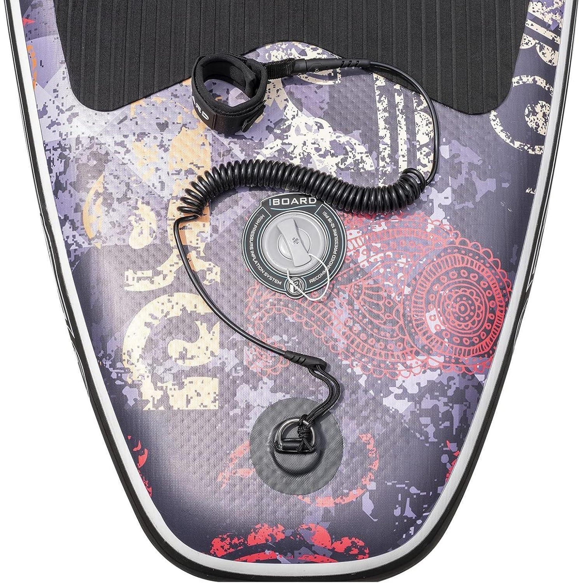 Aufblasbares SUP Board mit Zubehör, breit & stabil