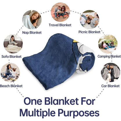 Kuscheldecke für Mama – Weiche Flanelldecke Geschenk für Mütter