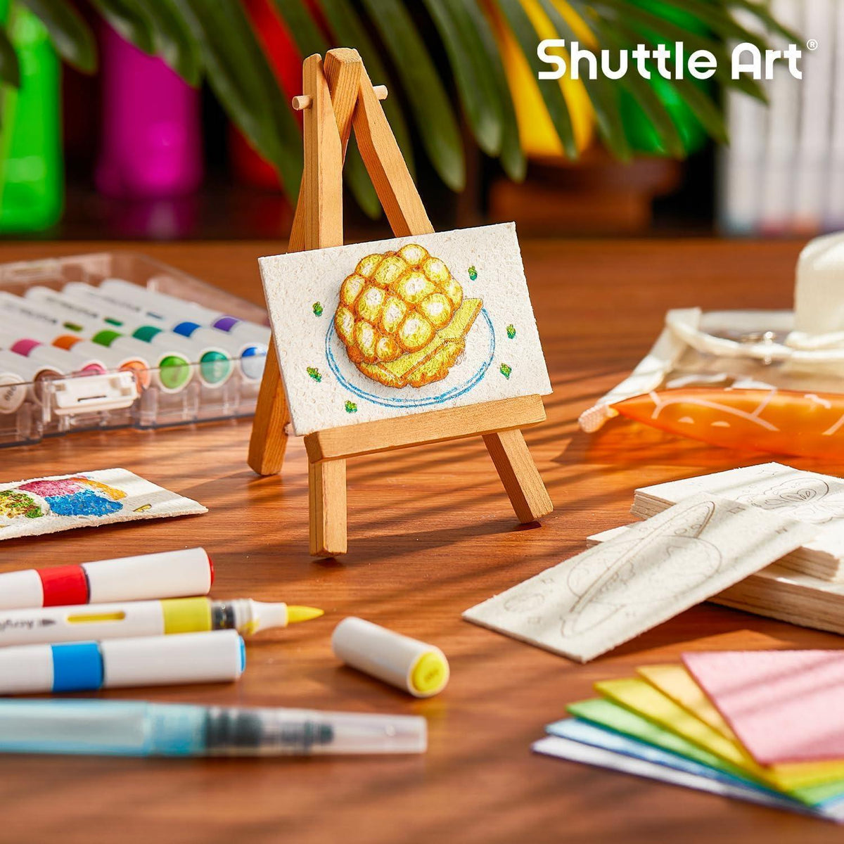 3D Puffy Paint Set für Kinder – 44-teilig zum Basteln & Malen
