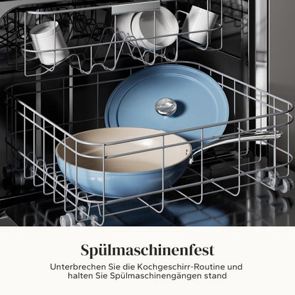 Keramik Pfannenset 20/24/28 cm – Antihaft & Ofenfest