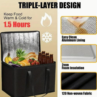Faltbare Kühltasche 35L – Thermotasche für Picknick & Camping