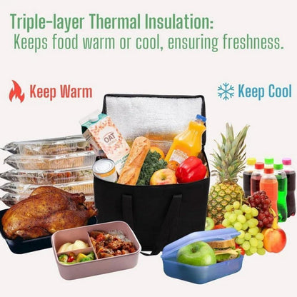 Faltbare Kühltasche 35L – Thermotasche für Picknick & Camping