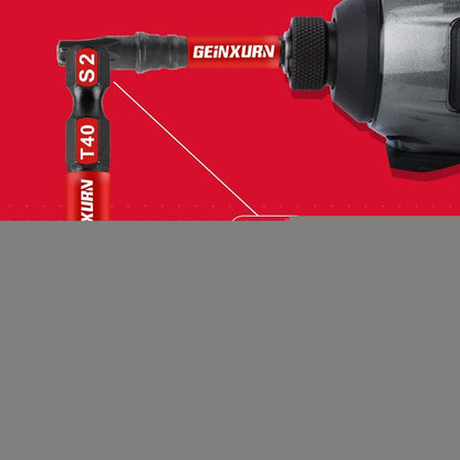 Schlagfester Torx T40 Schrauberbitsatz 50mm, 30 Stück mit Magnet-Bit-Halter