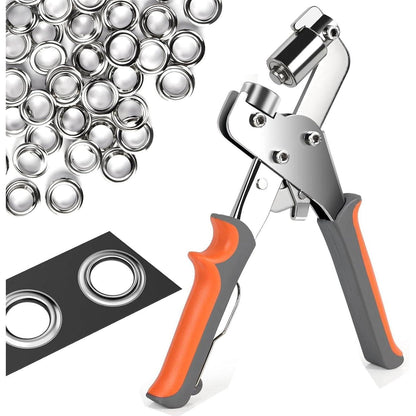 Ösenzange 6mm mit 300 Ösen – Profi Werkzeug für Leder & Stoff