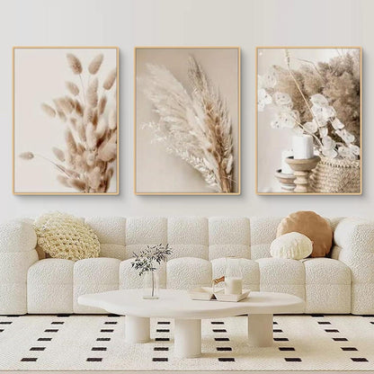 Boho Poster Set 3er Strand Landschaft Wandbilder Leinwand