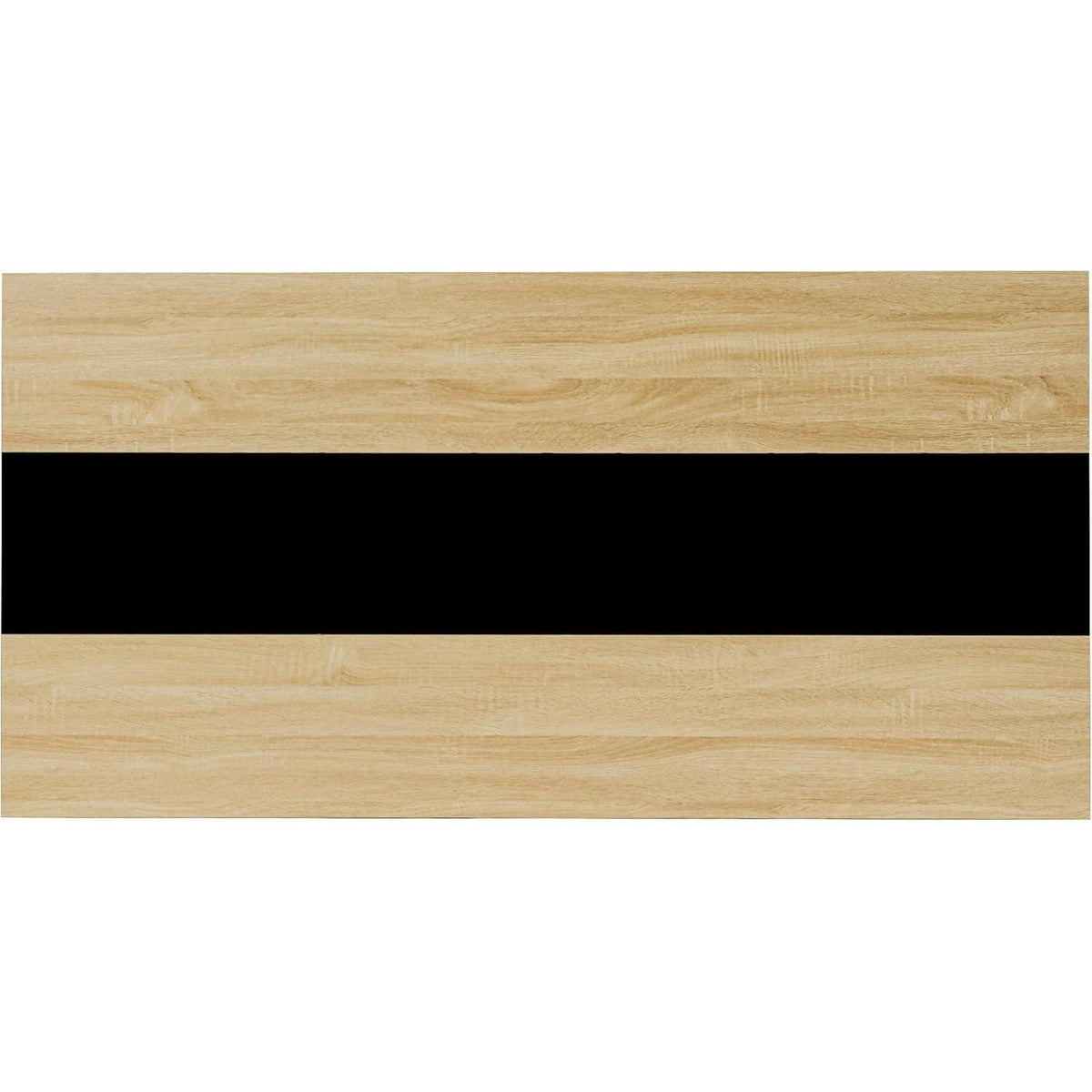 Essgruppe Eiche-Schwarz mit 4 weißen Esszimmerstühlen (160cm)