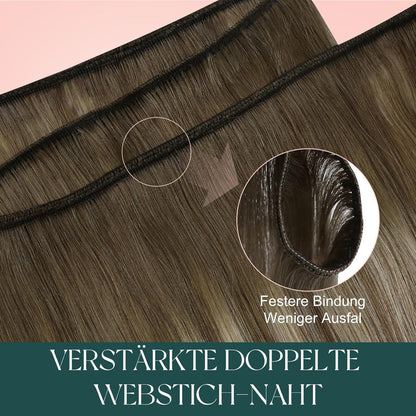 Echthaar Tressen Bundles Blond 30cm – Remy Human Hair #1000