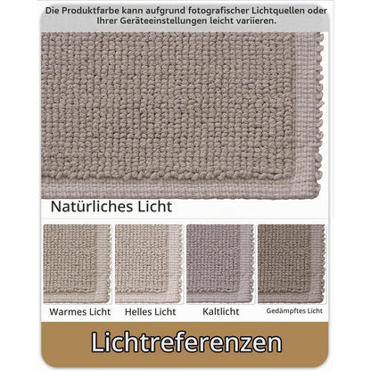 Fußmatte waschbar 120x180cm - Taupe, Innen & Außen