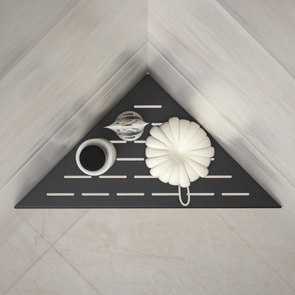 Eck Duschregal Edelstahl 2er Set Schwarz – Platzsparend & Modern