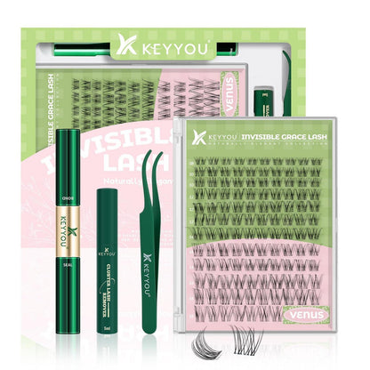 Venus Lash Clusters Kit – 120 Wimpern für natürlichen Look