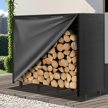 Kaminholzregal 4FT – Robustes Outdoor Lager für Brennholz