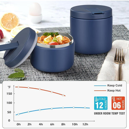 Itslife Thermobecher 560ml – Auslaufsicherer Lunchbehälter für Kinder