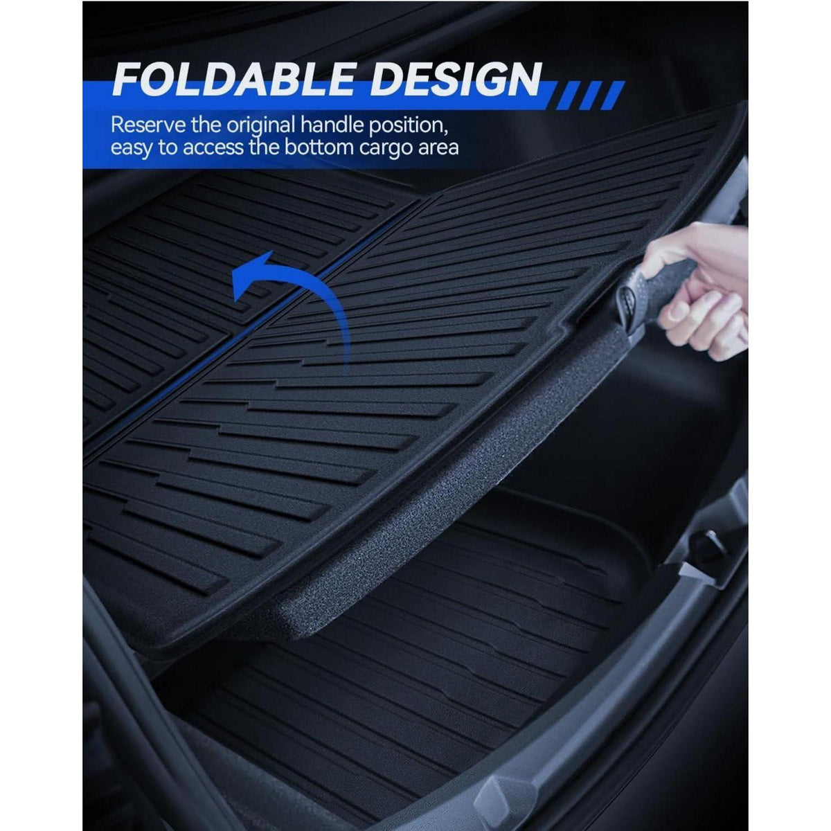 Kofferraummatte Tesla Model Y 2025-2026 Juniper – Rutschfest & Wasserdicht