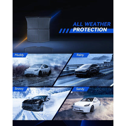 Kofferraummatte Tesla Model Y 2025-2026 Juniper – Rutschfest & Wasserdicht