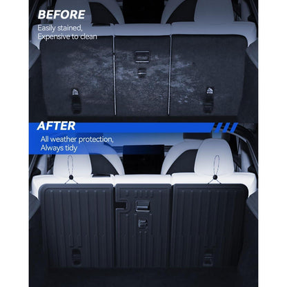Tesla Model Y 2025-2026 Rücksitzbezug Juniper Allwetter
