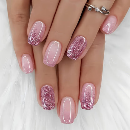 Press On Nails Kurz – 24 Stück, Design Kunstnägel Zum Aufkleben