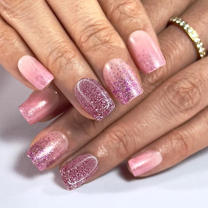 Press On Nails Kurz – 24 Stück, Design Kunstnägel Zum Aufkleben