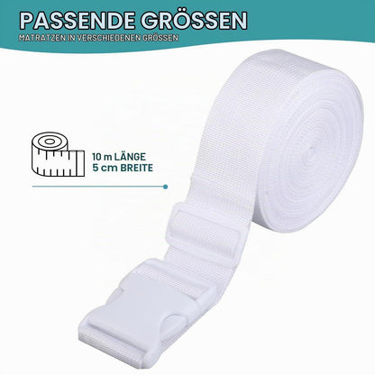 Matratzenverbinder Liebesbrücke – 10m, Rutschfest & Verstellbar
