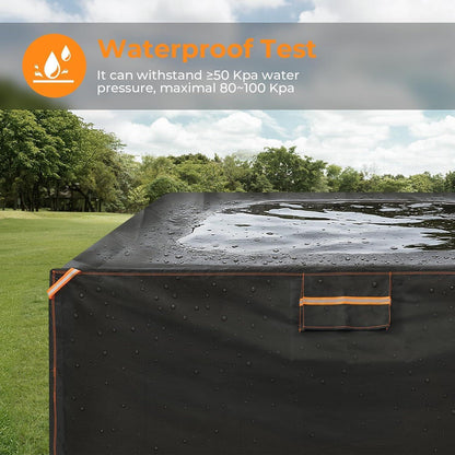 Gartenmöbel Abdeckplane 250x210x90cm – Wasserdicht & Wetterfest