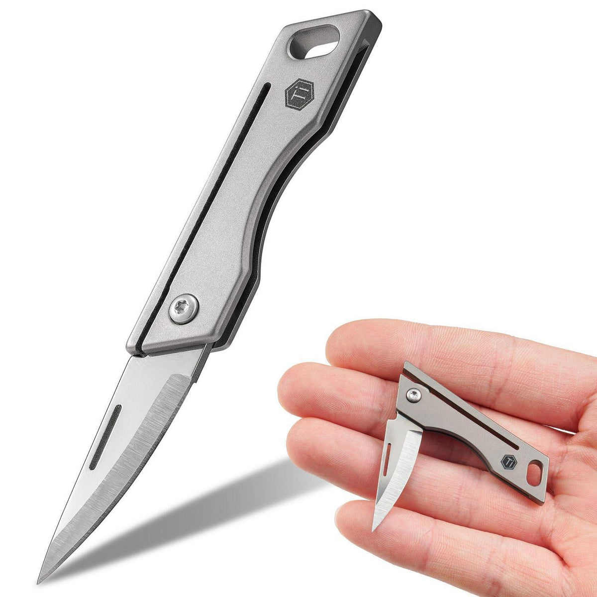 Mini EDC Titan Klappmesser – Kompakt & Vielseitig für Alltag & Outdoor