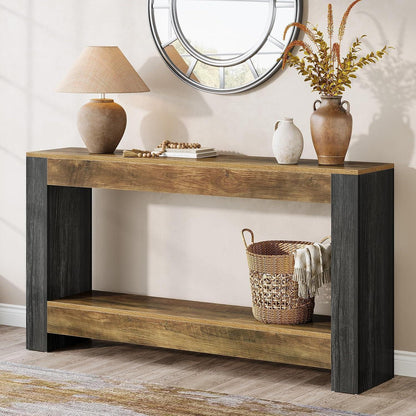 160 cm Konsolentisch – Rustikaler Sofa- & Flurtisch