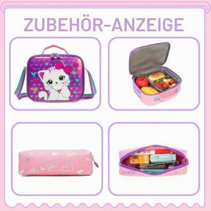 Schulranzen mit Rollen – Kinder Trolley Rucksack für Schule & Reisen