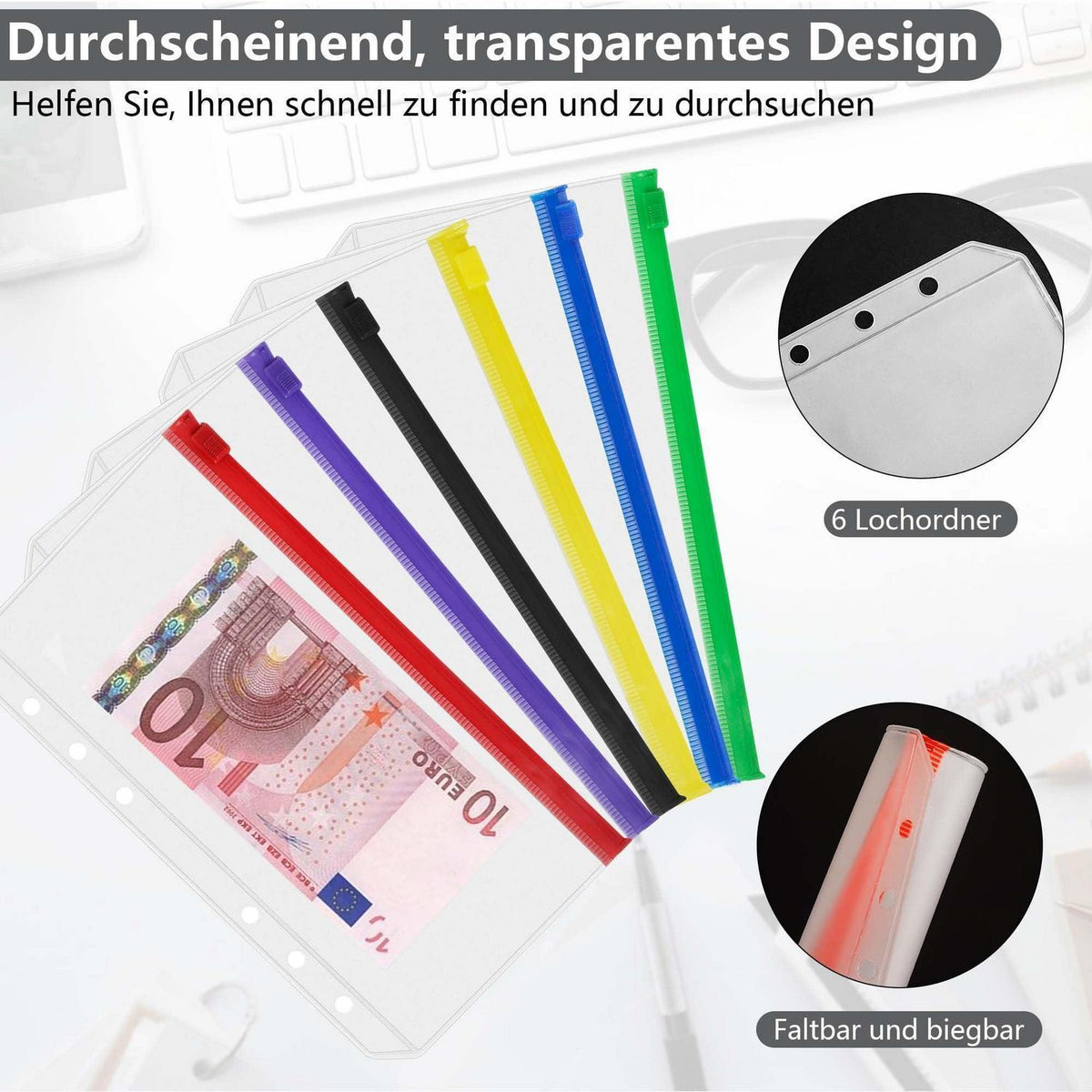 Budget Planner A6 – Ordner mit Umschlägen & Organizer