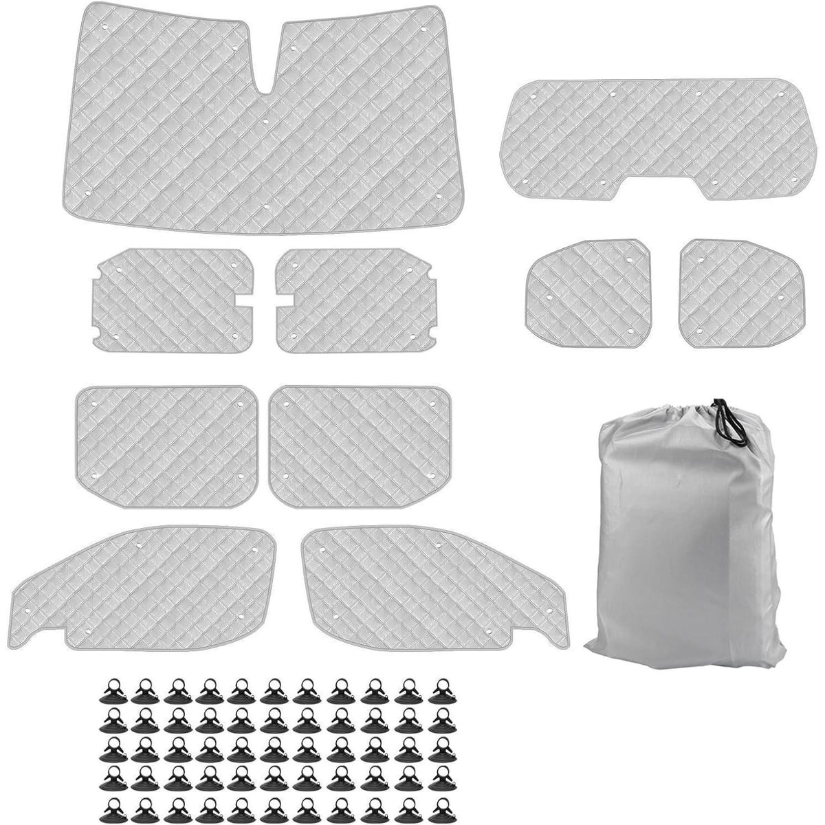 Thermomatte Citroen Berlingo 2018-2026 SWB – Sonnenschutz & Temperaturkontrolle