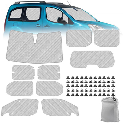 Thermomatte Citroen Berlingo 2018-2026 XLWB – Sonnenschutz & Privatsphäre