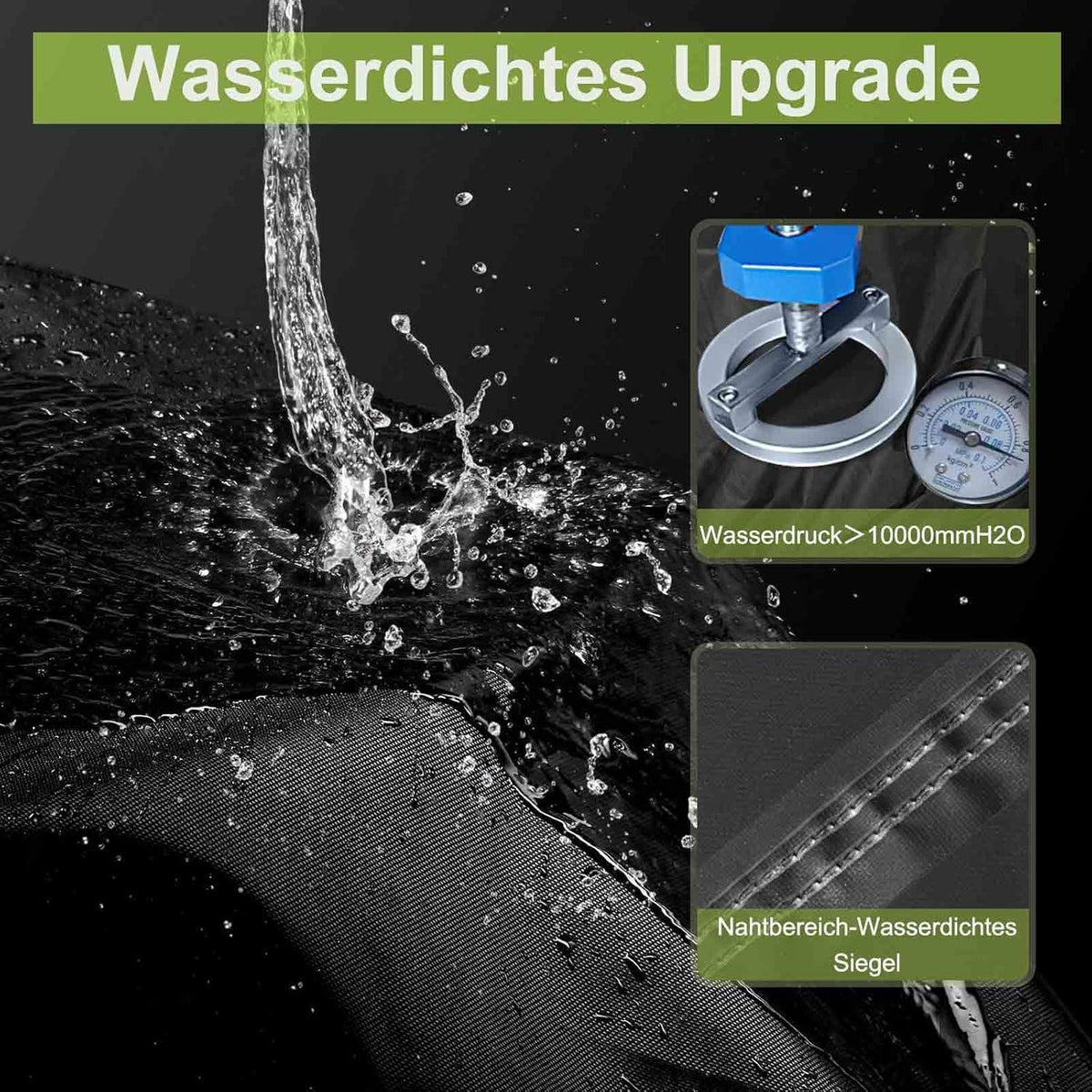 Wetterfeste Grillabdeckung 120x60x120cm – Robust & Langlebig