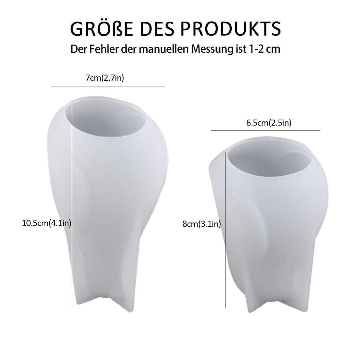 Silikon Gießform Vogel – 2er Set für DIY & Osterdeko