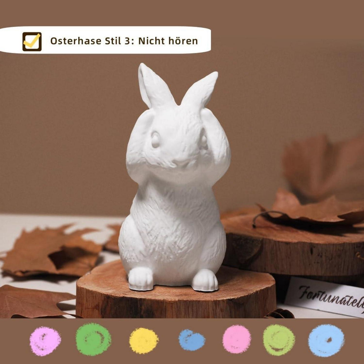 3 Silikonformen Hase Ostern – Gießformen für Kerzen & Gips