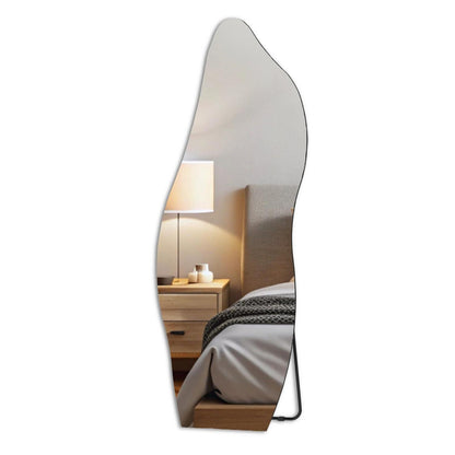 Asymmetrischer Standspiegel 160x60cm – Rahmenloser Wandspiegel Modern