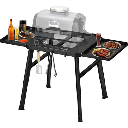 Ninja Grillständer klappbar mit Beistelltisch