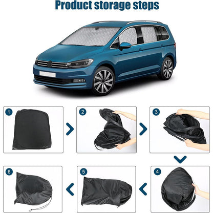 Sonnenschutz Auto Frontscheibe VW Touran 5T 2016-2025