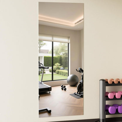 Großer Ganzkörperspiegel 245x100cm – Fitnessraum, Yoga, Wandspiegel