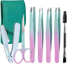 Pinzette Set Edelstahl Präzisions Pinzetten Augenbrauen Schere
