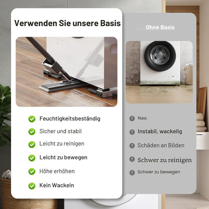Waschmaschinen Rollen Untergestell verstellbar 50-80cm