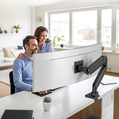 Gasfeder Monitorarm für 17-49 Zoll Bildschirme