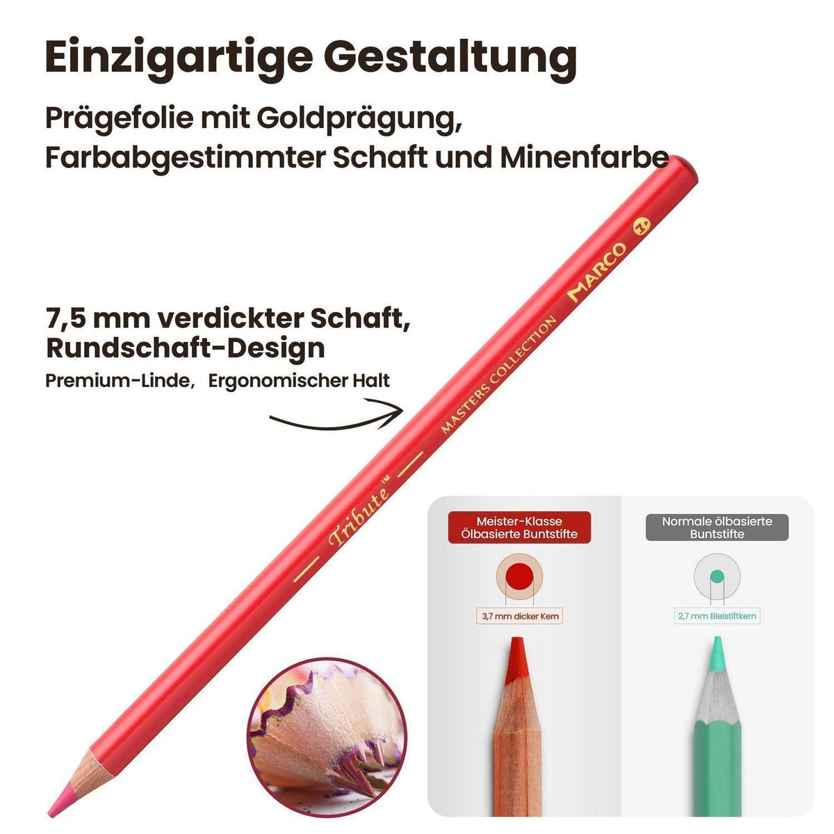 300-Farben Ölfarbstifte Set für Künstler & Ausmalbilder