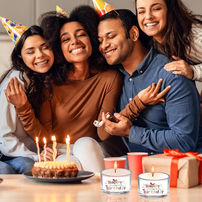 Duftkerze Geburtstag Geschenk Milchmüsli & Rose