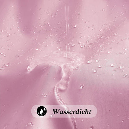 Rosa Duschvorhang 120x200 cm – Wasserdicht & Antibakteriell