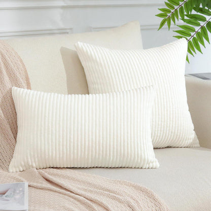 Cord Kissenbezug 40x60 cm Beige